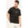 Vêtements Homme T-shirts & Polos BOSS T-shirt homme col rond  avec double logo Noir