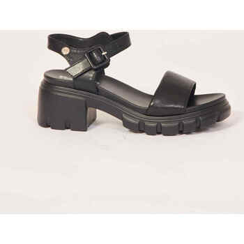 Chaussures Femme Sandales et Nu-pieds Refresh Sandales pour femmes  en synthétique avec boucle Noir