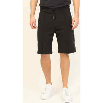 Vêtements Homme Shorts / Bermudas BOSS Bermuda homme  avec logo décomposé Noir