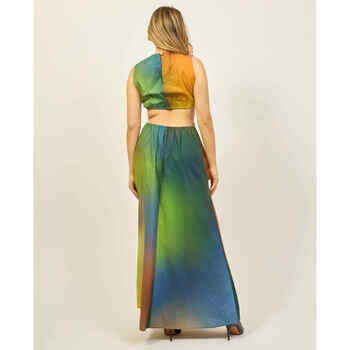 Silvian Heach Robe multicolore  à encolure ronde Multicolore