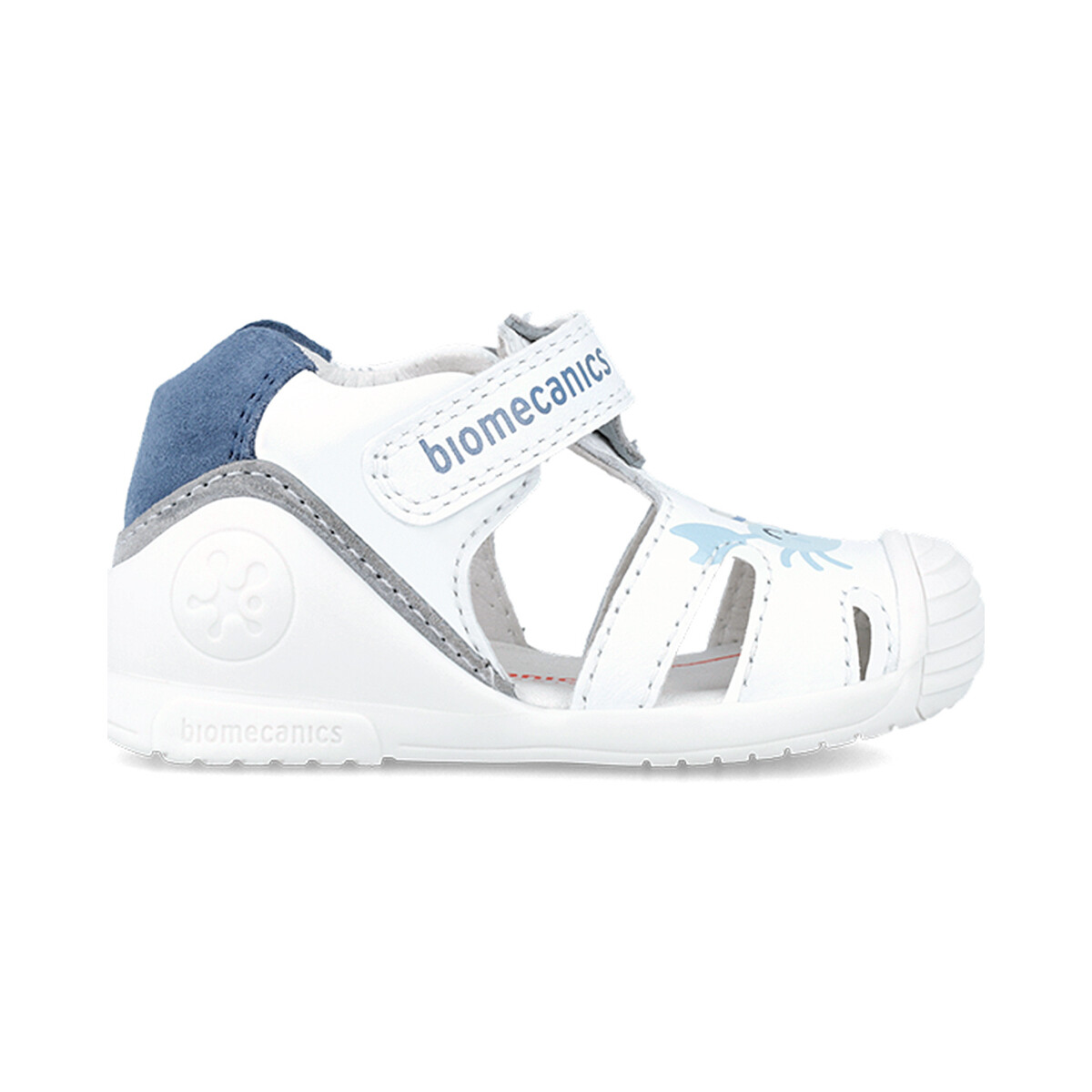 Chaussures Enfant Sandales et Nu-pieds Biomecanics BIOMÉCANIQUE PREMIERS PAS SANDALES JUMELLES 242123-A Blanc