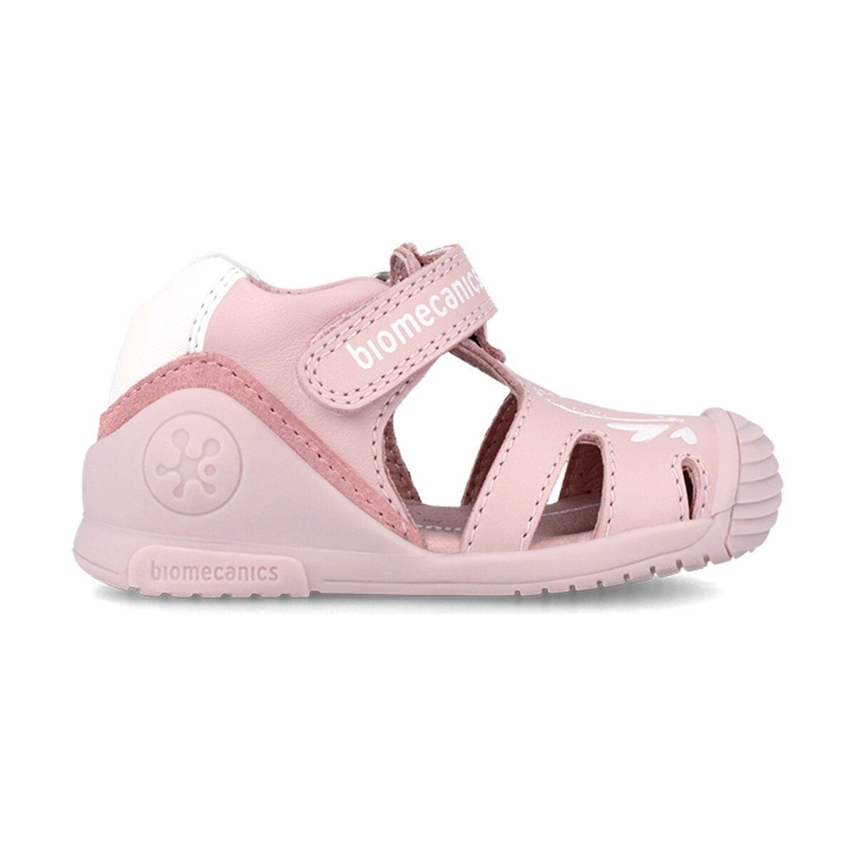 Chaussures Enfant Sandales et Nu-pieds Biomecanics SANDALE COEURS BIOMÉCANIQUES 242101-B Blanc