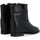 Chaussures Femme Low boots Via Roma 15 Une bottine  en cuir noir Autres