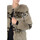 Vêtements Femme Manteaux Twin Set Veste  en fausse fourrure animale beige Autres