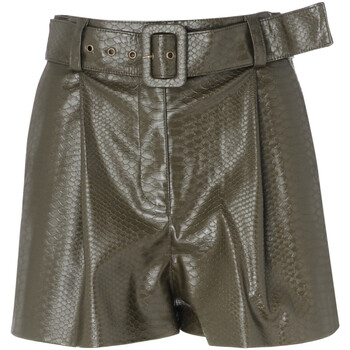 Vêtements Femme Shorts / Bermudas Twin Set Shorts  vert militaire Vert