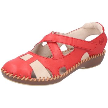 Chaussures Femme Sandales et Nu-pieds Rieker  Rouge