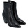 Chaussures Femme Low boots MICHAEL Michael Kors Bottine texane  Dover en cuir noir Autres