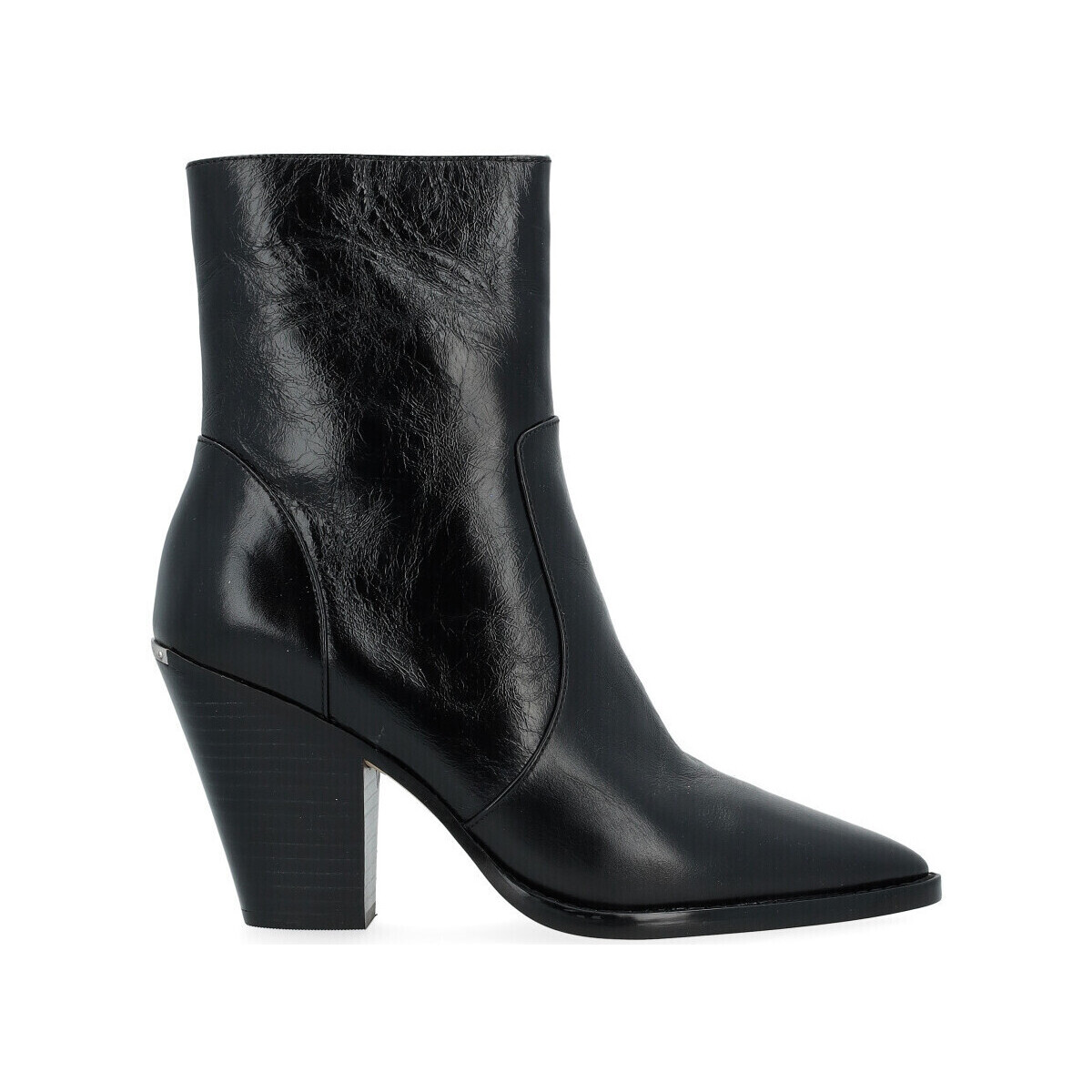 Chaussures Femme Low boots MICHAEL Michael Kors Bottine texane  Dover en cuir noir Autres