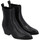 Chaussures Femme Low boots MICHAEL Michael Kors Botte Texan  Kinlee noir Autres