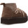 Chaussures Femme Low boots Inuikii Bottines  Classic Baskets Platform en cuir taupe Autres
