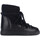Chaussures Femme Low boots Inuikii Botte  Baskets  Classic Wedge en daim noir Autres
