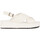 Chaussures Femme Sandales et Nu-pieds Pon´s Quintana Sandale  Forli en cuir tressé blanc laiteux Autres