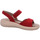 Chaussures Femme Sandales et Nu-pieds Fidelio  Rouge
