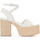 Chaussures Femme Sandales et Nu-pieds PALOMA BARCELÓ Sandales à talons blanches de Paloma Barcelò Autres