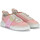 Chaussures Femme Baskets mode Hogan Baskets  -3R en toile rose beige Autres