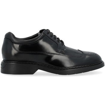 Chaussures Sacs à dos Hogan Chaussure à lacets  H576 en cuir noir Autres