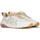 Chaussures Femme Baskets mode Hogan Baskets  H597 en cuir et tissu blanc et beige Autres