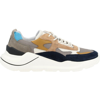 Chaussures Baskets mode Date Sneakers Fuga Eco-vegan bleu et beige Autres