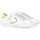 Chaussures Baskets mode Philippe Model Baskets  Paris X en cuir blanc et jaune fluo Autres
