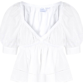 Vêtements Femme g15ve 5872 | Chiacchierone Pinko Top  en coton blanc Autres