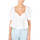 Vêtements Femme T-shirts & Polos Pinko Top  en coton blanc Autres