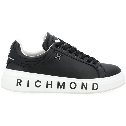 Chaussures Baskets mode Richmond Sneaker  X 22204 in pelle nera Autres