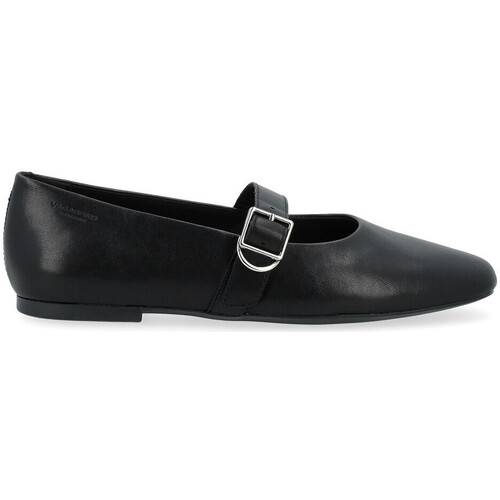 Chaussures Femme La Maison De Le Vagabond Shoemakers Ballerine  Jolin noir avec sangle Autres