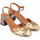 Chaussures Femme Sandales et Nu-pieds Chie Mihara Sandales à talons  Filha acier et bronze Autres