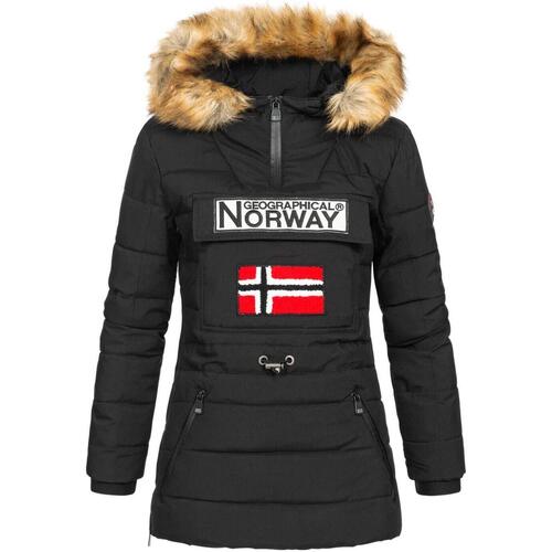 Vêtements Femme Parkas Geographical Norway BELINDA Noir