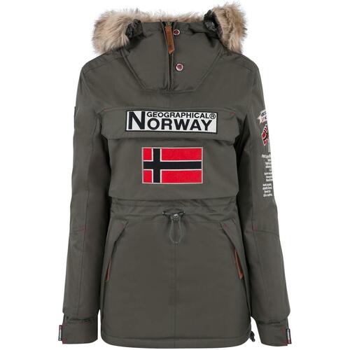 Vêtements Femme Parkas Geographical Norway BRIDGET Kaki