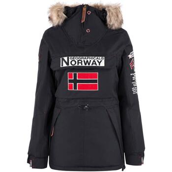 Vêtements Femme Parkas Geographical Norway BRIDGET Noir