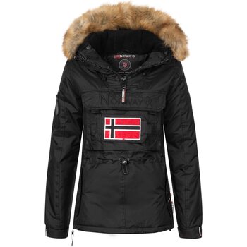 Vêtements Femme Parkas Geographical Norway BULLE Noir