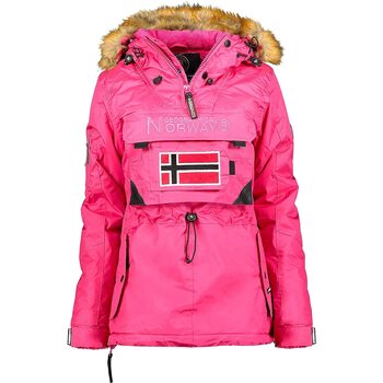 Vêtements Femme Parkas Geographical Norway BULLE Rose