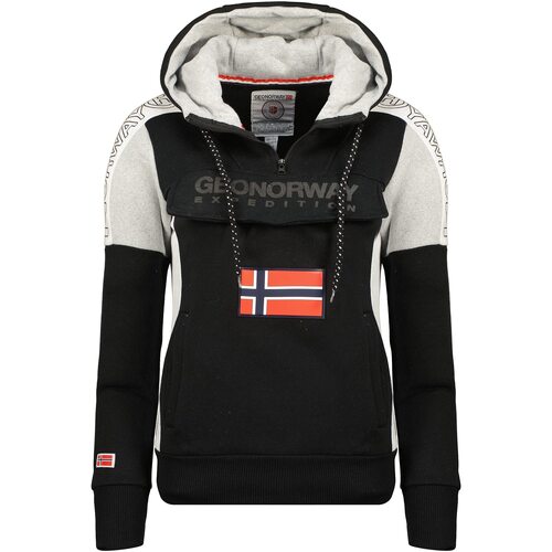 Vêtements Femme Sweats Geographical Norway FAGO Noir