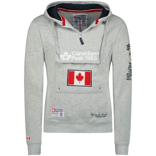 Vêtements Homme Sweats Geographical Norway GALAPAGOS Gris