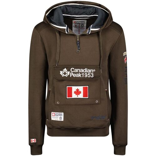 Vêtements Homme Sweats Geographical Norway GALAPAGOS Marron
