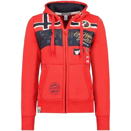 Vêtements Femme Sweats Geographical Norway GARADOCK Rouge