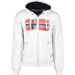 Vêtements Homme Sweats Geographical Norway GAYTO Blanc