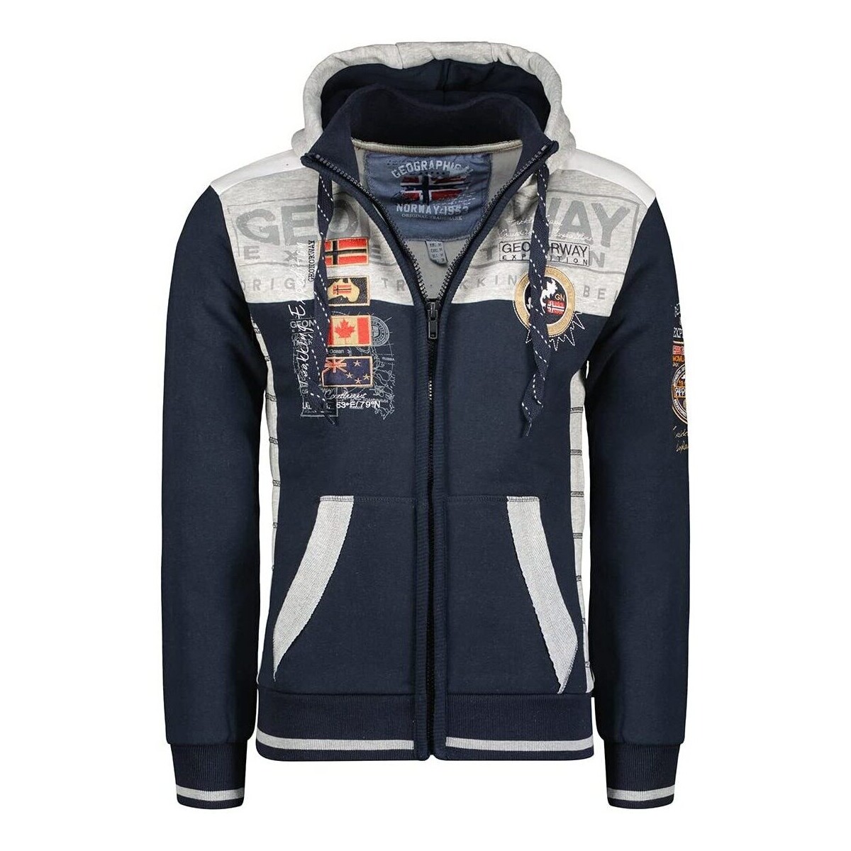 Vêtements Homme Sweats Geographical Norway GEDAY Marine