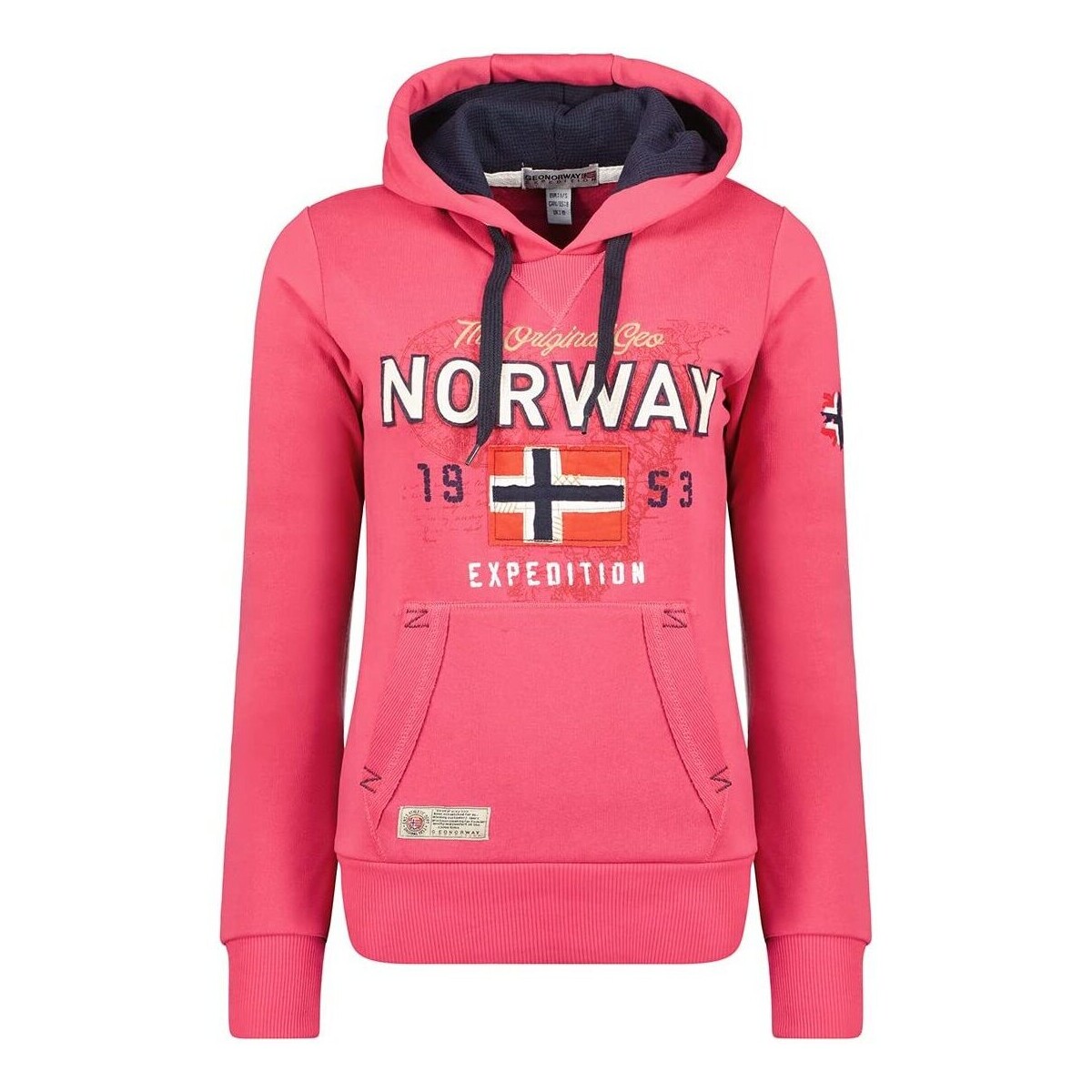 Vêtements Femme Sweats Geographical Norway GUITRE Rose