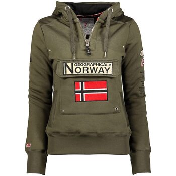 Vêtements Femme Sweats Geographical Norway GYMCLASS Kaki