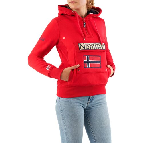 Vêtements Femme Sweats Geographical Norway GYMCLASS Rouge
