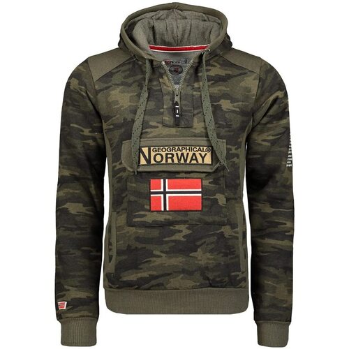 Vêtements Homme Sweats Geographical Norway GYMCLASS Kaki