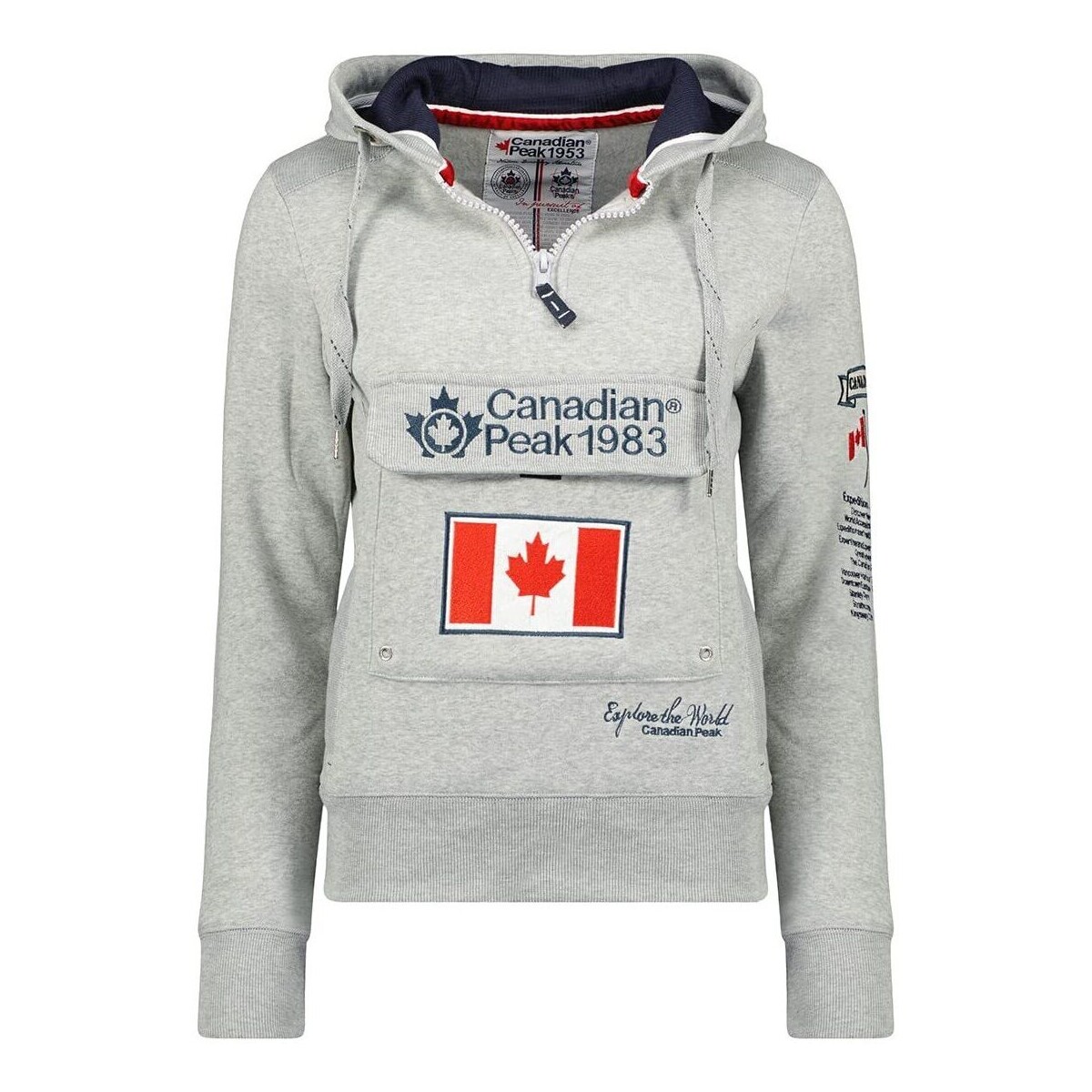 Vêtements Femme Sweats Geographical Norway GYRELLE Rouge