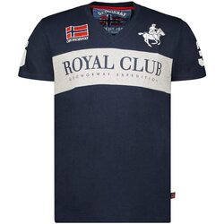 Vêtements Homme T-shirts & Polos Geographical Norway JAHORSE Marine