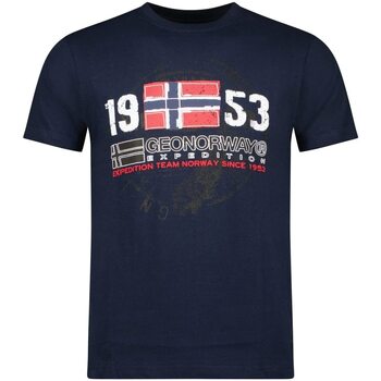 Vêtements Homme Derbies & Richelieu Geographical Norway JAPIGAL Marine
