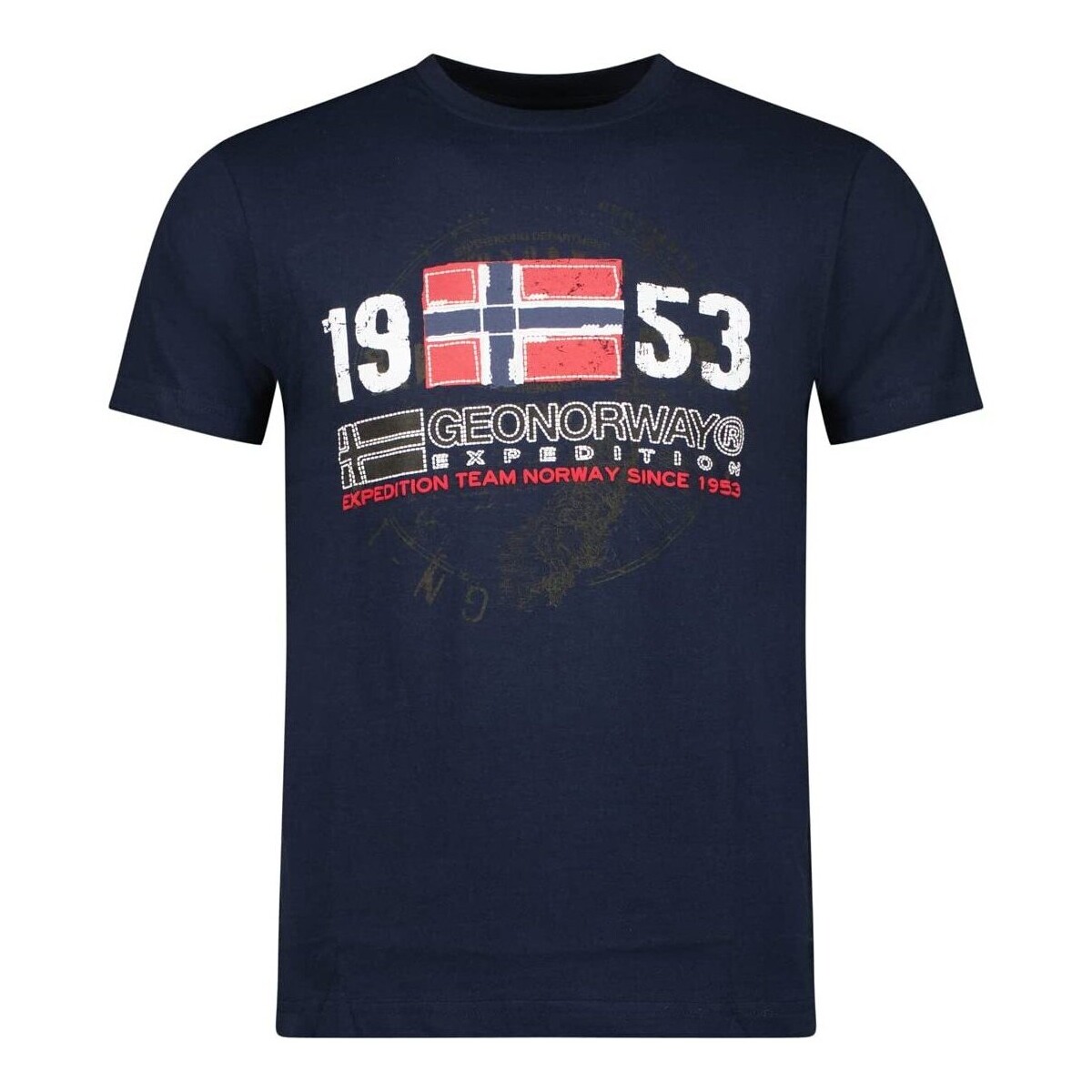 Vêtements Homme Volcom Kortärmad T-shirt Hand Stone Geographical Norway JAPIGAL Marine