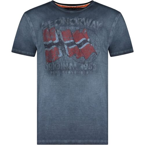 Vêtements Homme T-shirts & Polos Geographical Norway JAPORAL Marine