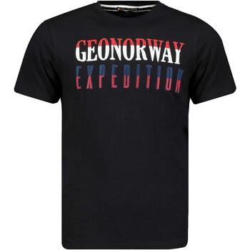 Vêtements Homme T-shirts Turtleneck & Polos Geographical Norway JHAZEN Rouge