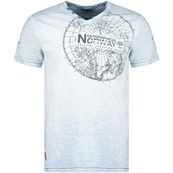 Vêtements Homme T-shirts Turtleneck & Polos Geographical Norway JIMPERABLE Bleu